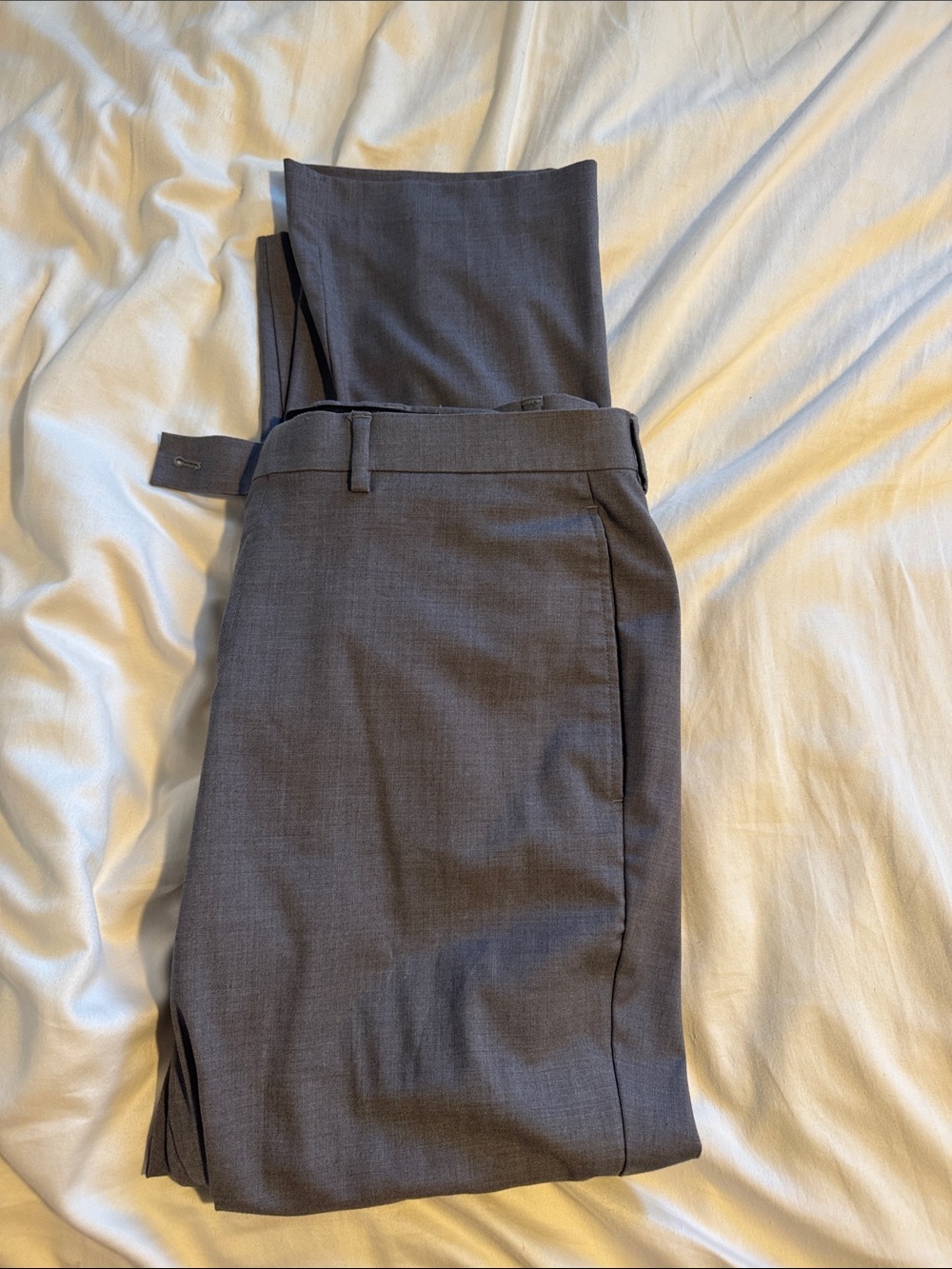 Calvin Klein 34x30 Men's Dress Pants in Charcoal Gray
